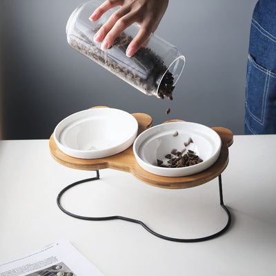 Ceramic Spine Protection Cat Bowl