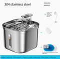 Stainless Steel Cat Water Fountain,